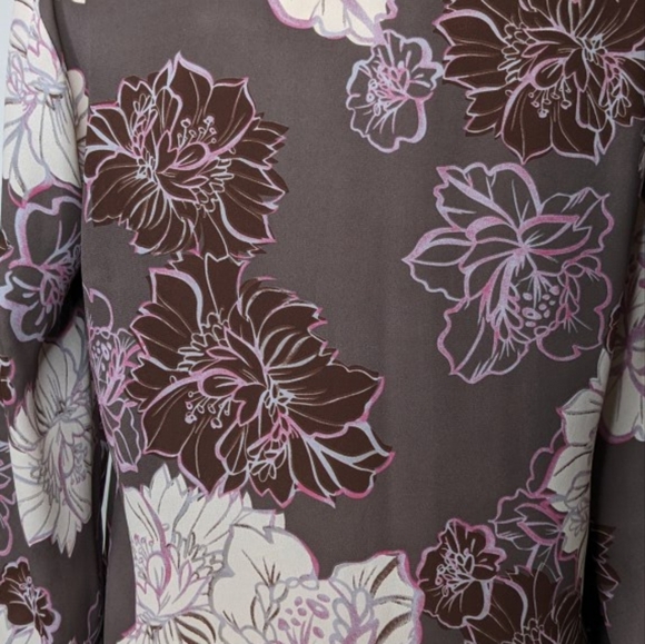 41 Hawthorne Floral Print Blouse Size M - Picture 6 of 7